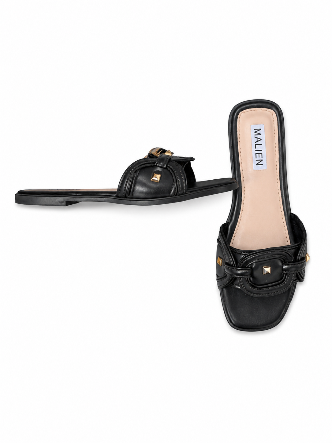 Sandalo Flat Vienna Nero