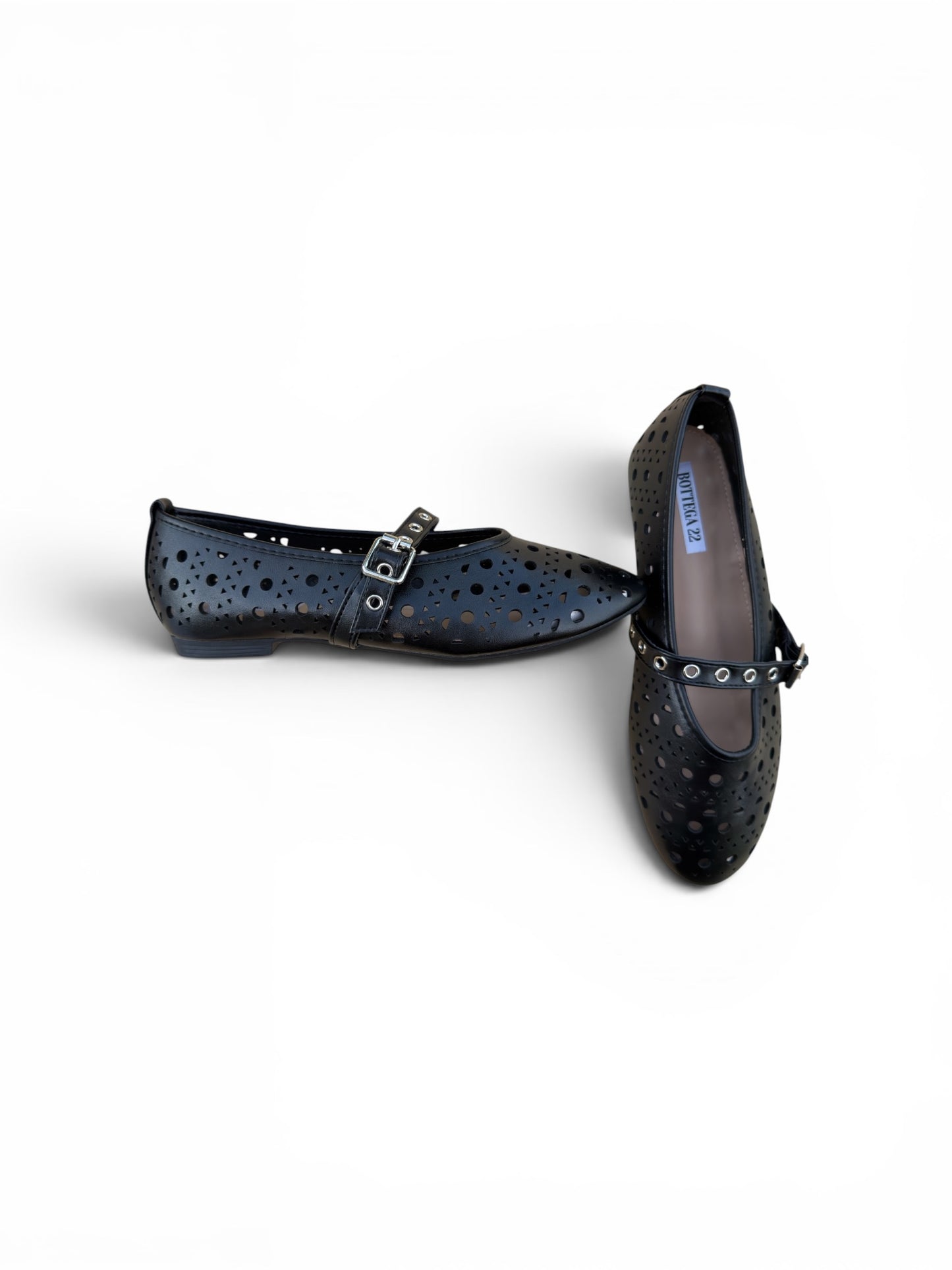 Ballerina Traforata Nera