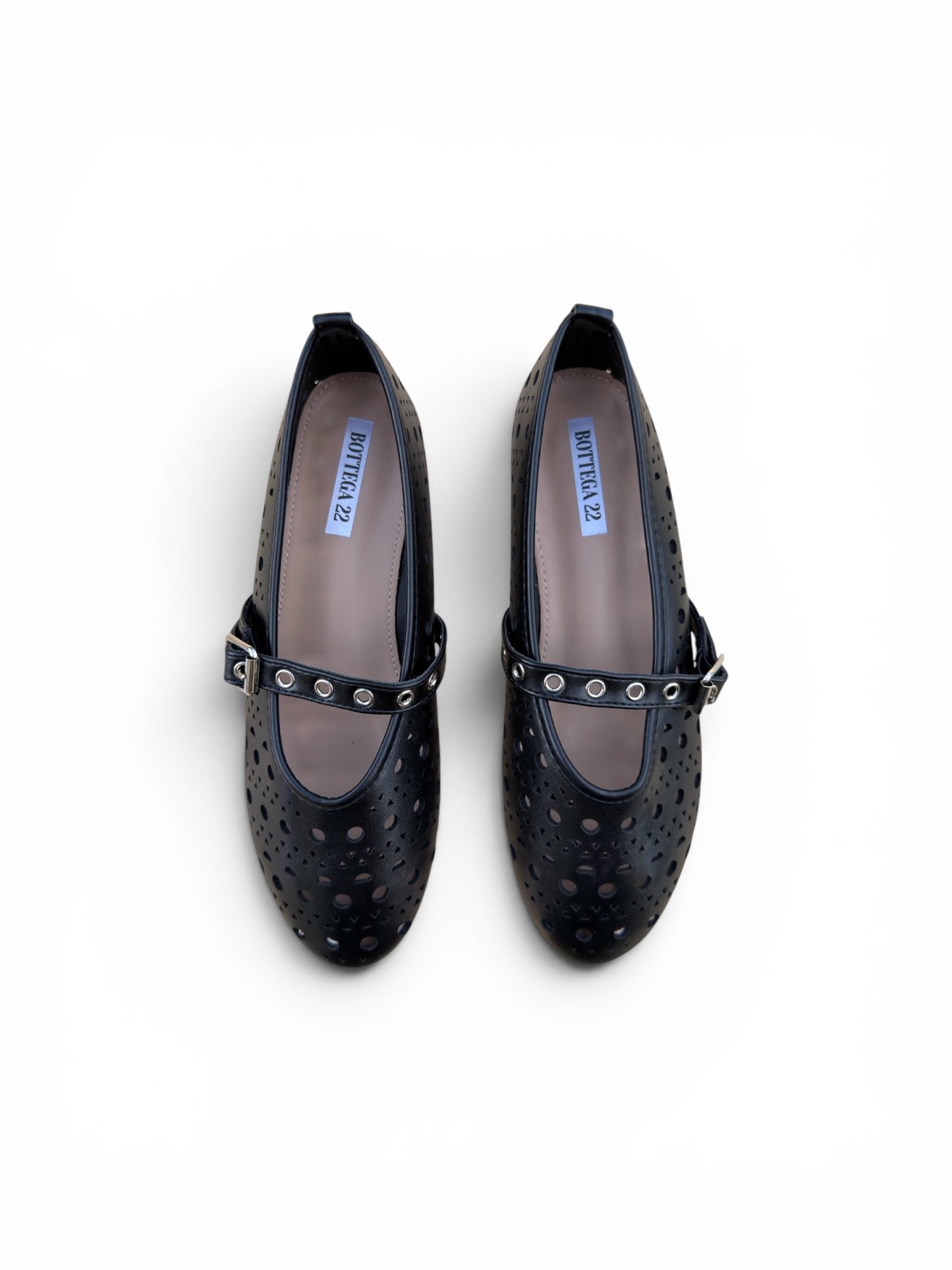 Ballerina Traforata Nera