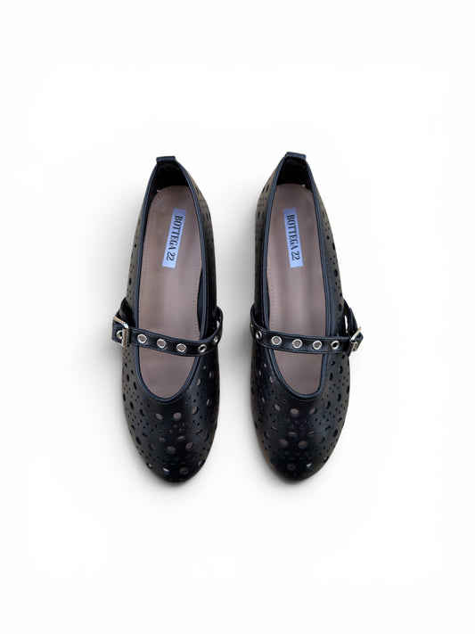 Ballerina Traforata Nera