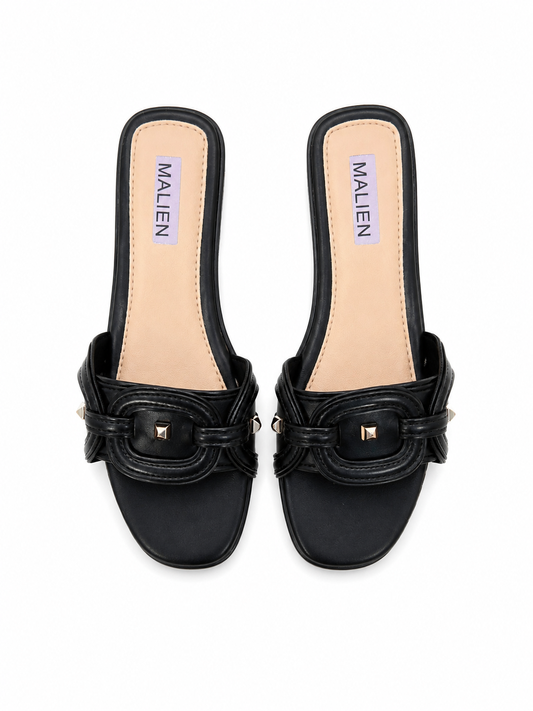 Sandalo Flat Vienna Nero