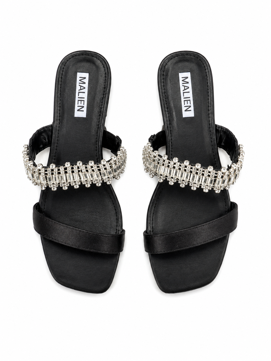 Sandalo Crystal Glam Nero