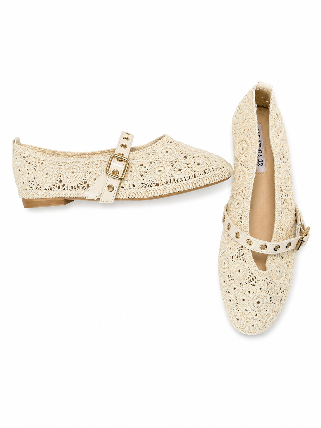 Ballerina Crochet Avorio